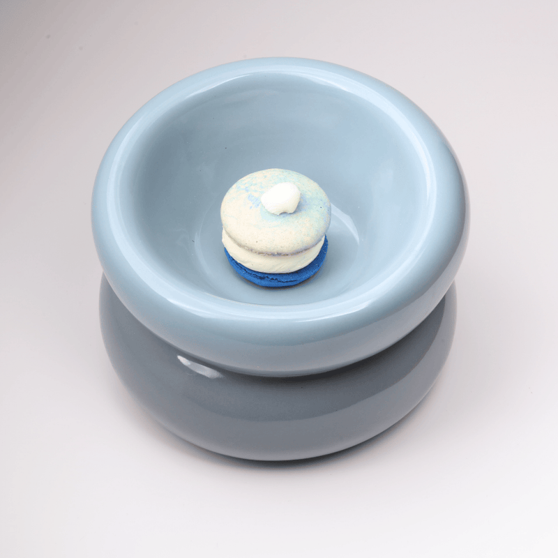 Soufflé Pet Bowl - Frozen Blue