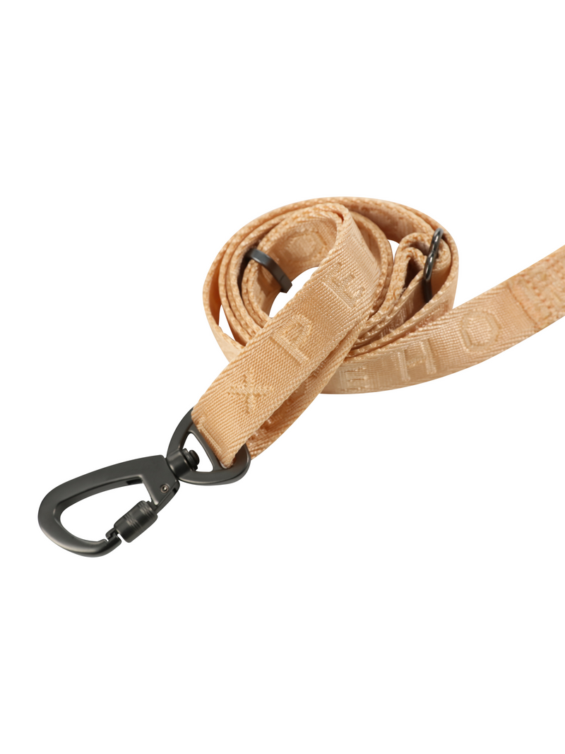 PADDED  ACTIVE  PET LEASH  - APRICOT