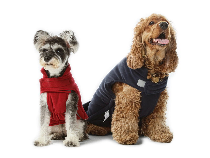 Reversible Dog Vest Jacket - Red