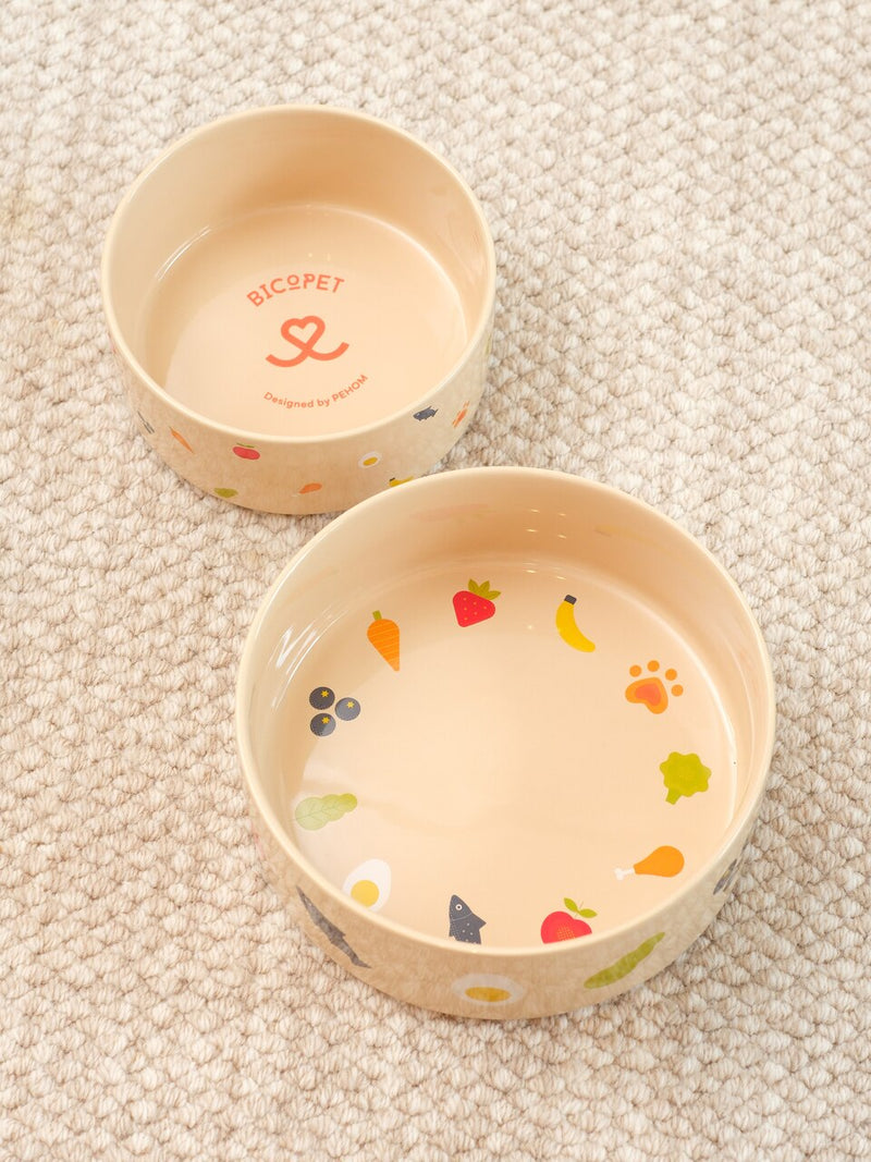 Ceramic Pet Bowl - Nomnom Bowl