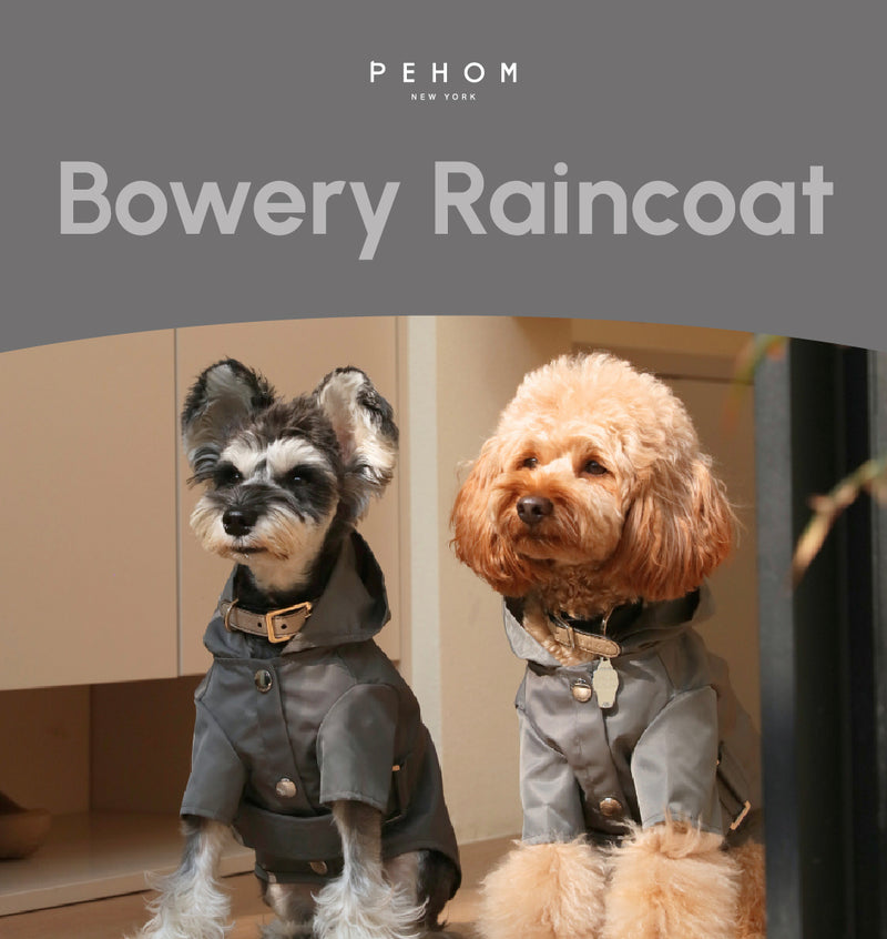 BOWERY RAINCOAT - GRAY