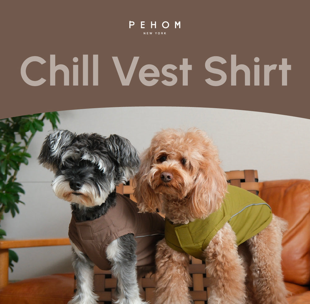 PEHOM｜CHILL VEST SHIRT - MOCHA – pehomnyc