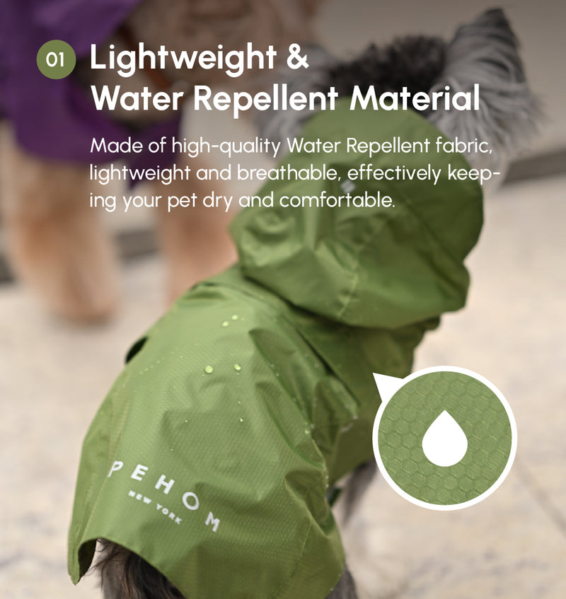 Capsule Raincoat - Green