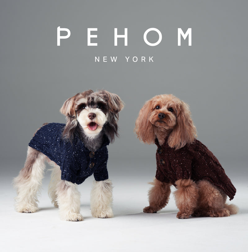 GLACIER PET SWEATER - NAVY