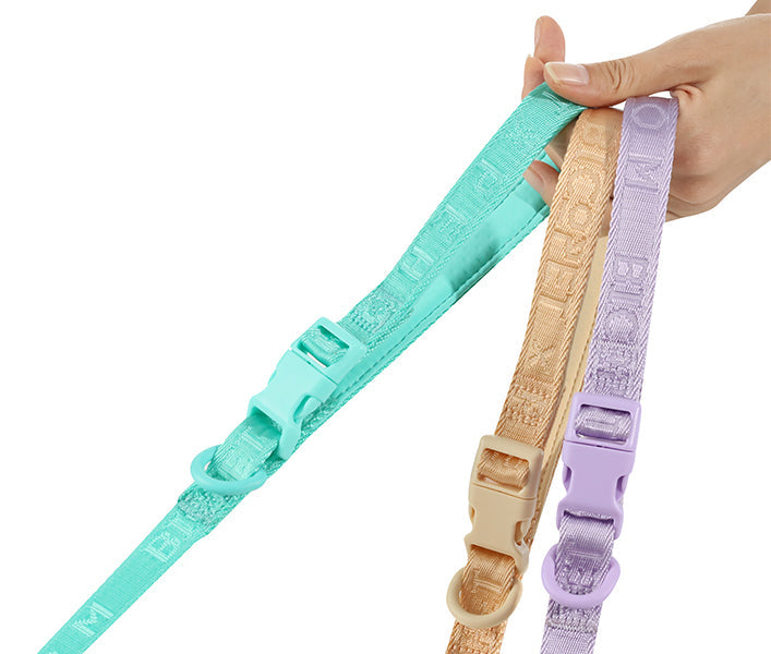 PADDED  ACTIVE  PET LEASH  - MINT PURPLE