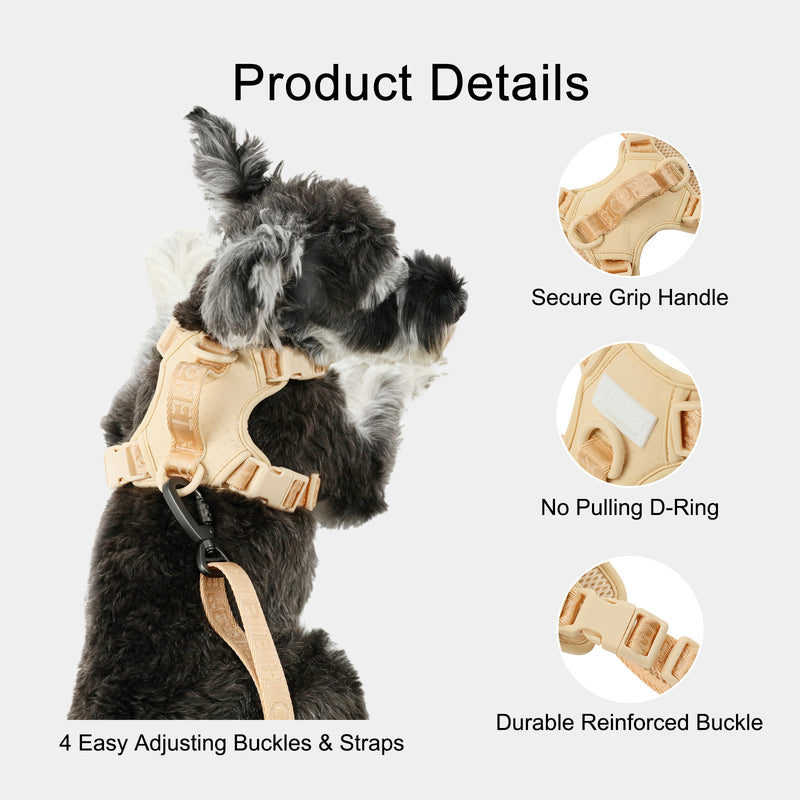 NO PULL ACTIVE  PET HARNESS - APRICOT