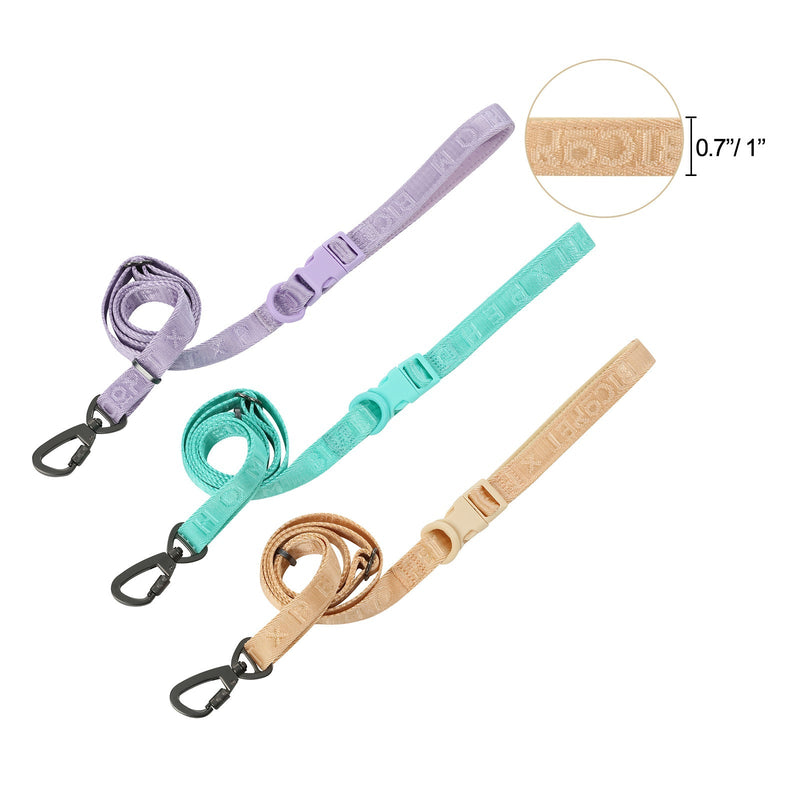 PADDED  ACTIVE  PET LEASH  - MINT PURPLE