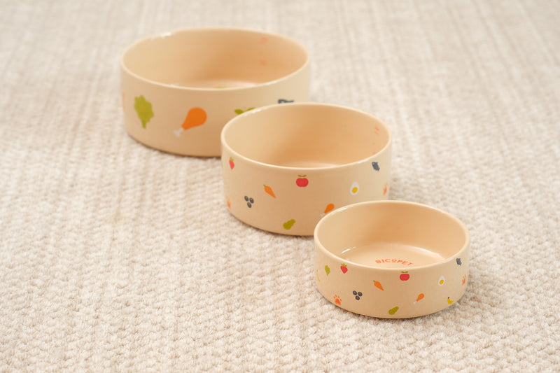 Ceramic Pet Bowl - Nomnom Bowl