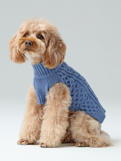 Pet Sweater Vest - Ice Blue