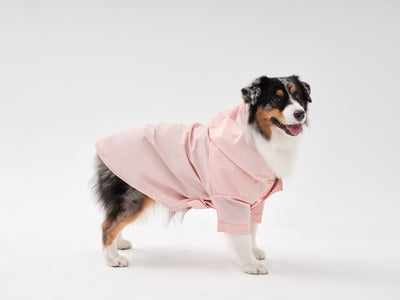 Tribeca adjustable velcro raincoat - Light Pink