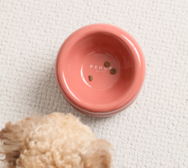 Soufflé Pet Bowl - Rose Pink
